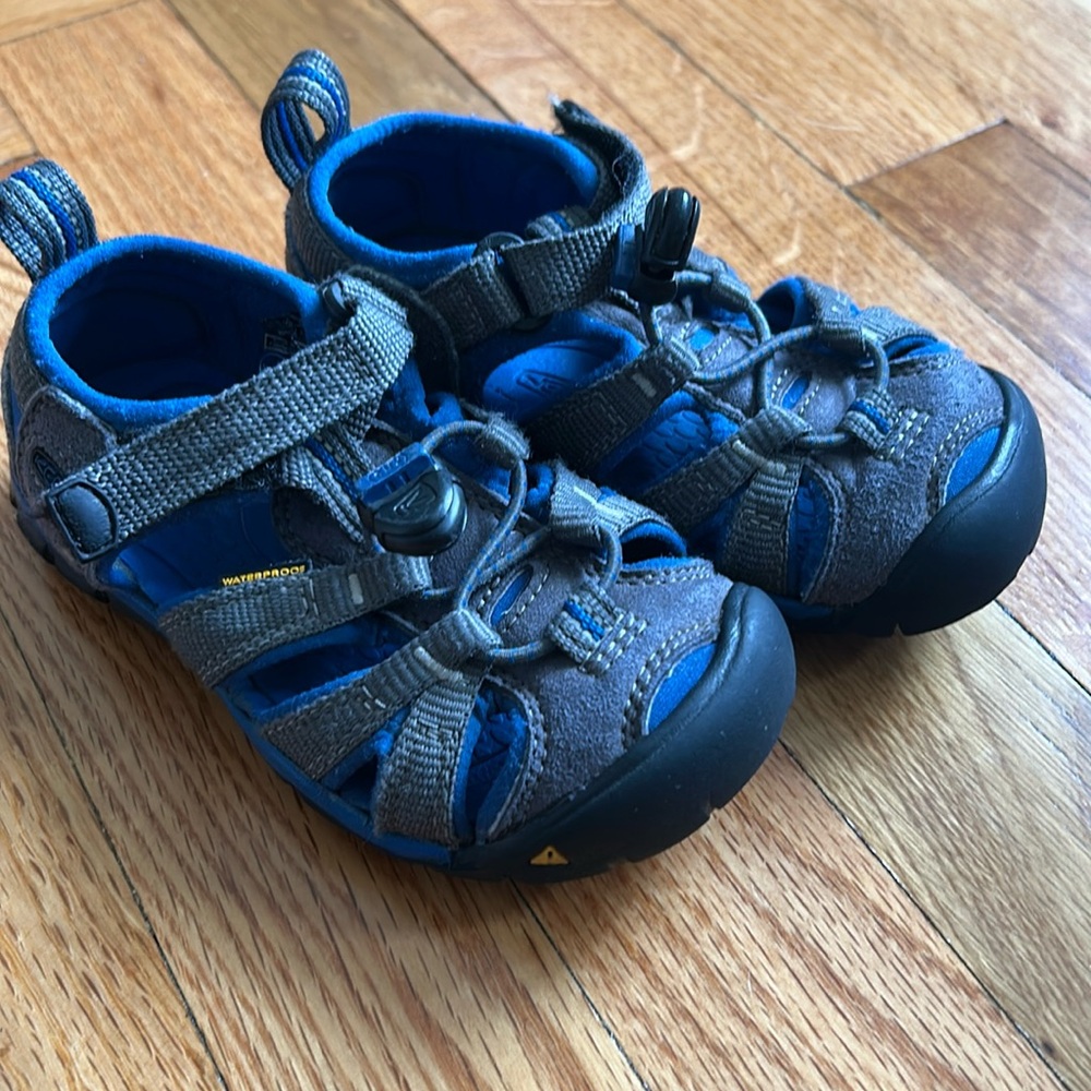 Keen Kids Blue and Gray Sandals